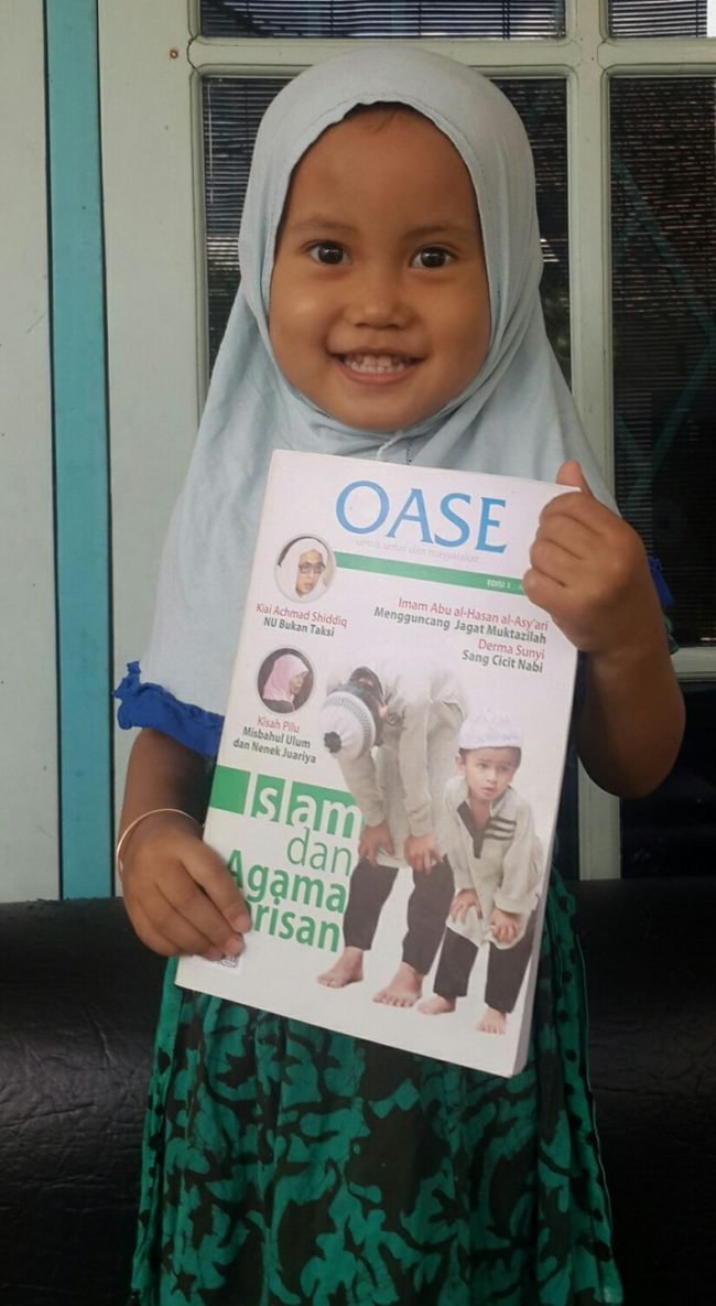 Yang ingin menambah wawasan, pengetahuan, & ilmu tentang Ahlus Sunah Wal Jama’ah (Aswaja) NU plus donasi gerakan Aswaja, silahkan berlangganan majalah OASE.