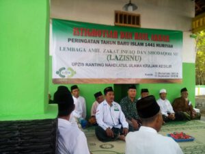 Ketua Tanfidziyah MWCNU Wuluhan: Mari Lestarikan Amal Baik