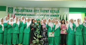 Pelantikan Pengurus Fatayat NU Kabupaten Jember Masa Khidmat 2019-2024