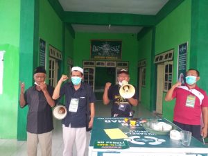 2 Warga Jember Positif Corona, Posko NU Ambulu Bagikan 10.000 Masker