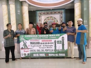 Tingkatkan Spiritual Umat, LTM NU Tanggul Gerakan Bersih-Bersih Masjid