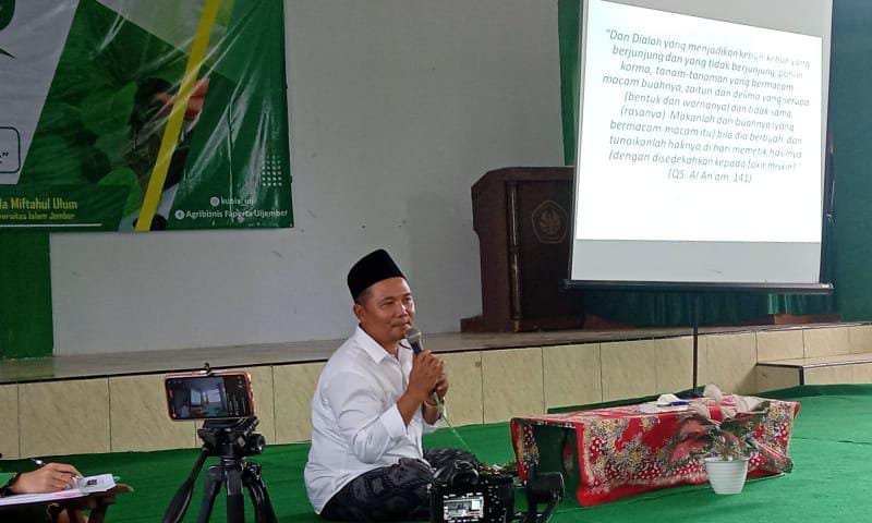 Gelar Ngaji tani, Fakultas Pertanian UIJ Upayakan Kesuksesan Petani