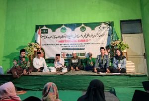 Menggapai Berkah Ramadhan, Gabungan Banom-Lembaga NU Kalisat Gelar Santunan Anak Yatim