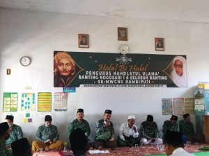 Halal Bihalal MWC Rambipuji, Pesan Rois Syuriah: Ngopeni NU Kudu Ikhlas