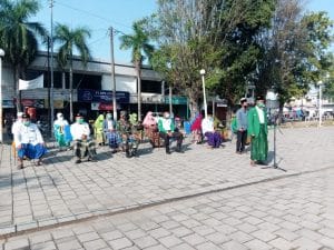 Peringati Hari Santri Nasional, Sejumlah Banom NU Rambipuji Kompak Gelar Apel Santri