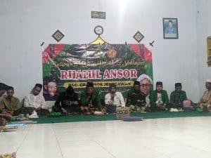 Anjangsana Majlis Dzikir dan Sholawat PAC GP Ansor Jenggawah