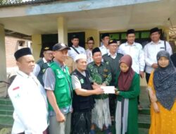 Gerak Cepat Lazisnu MWC NU Semboro Berikan Bantuan kepada Korban Kebakaran Rumah