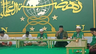 Momen Merawat Ukhuwah dan Semangat Gotong Royong Saat Lailatul Ijtima’ NU Sumberbaru