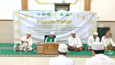 Syiar Maulid Nabi, MDS Rijalul Ansor Gandeng Mahasiswa Gelar Dzikir dan Sholawat