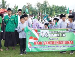 Semarak Apel dan Kirab Santri Warnai Peringatan HSN 2025 di Semboro