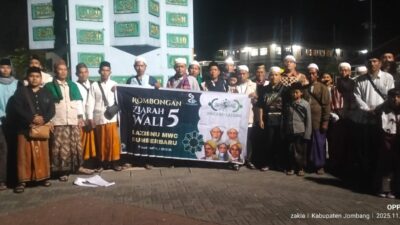 LAZISNU Sumberbaru Gelar Ziarah Wali 5, Sambung Sanad Perjuangan Para Muassis