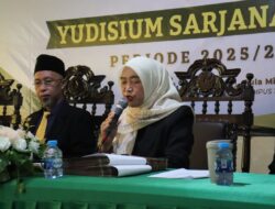 Yudisium Fakultas Pertanian UIJ, Lulusan Didorong Jadi Motor Inovasi Pertanian