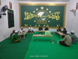 LDNU MWC NU Sumberbaru Matangkan Strategi Dakwah Ranting Lewat Evaluasi Program Kerja