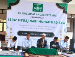 Memetik Hikmah Isra’ Mi’raj: Ikhtiar MWCNU dan Muslimat NU Patrang Merajut Harmoni Umat