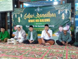 Dari Balung Kidul, Ikhtiar Khidmah MWCNU Balung Mengalir di Awal Safari Ramadhan