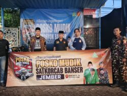 Banser Jember Siaga Kawal Arus Mudik