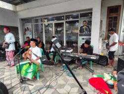 Gambus Al-Ittihad Iringi Kemeriahan Berbagi Takjil MWCNU Sumbersari