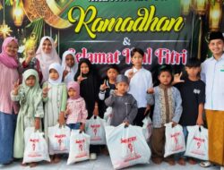 Berbagi Kebahagiaan Ramadan, LAZISNU PCNU Jember Ajak Anak Yatim Belanja Pakaian