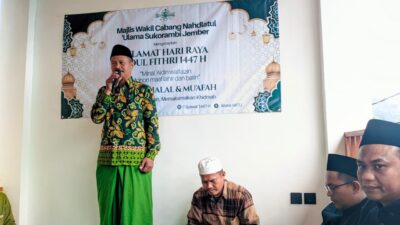 MWCNU Sukorambi Gelar Halal Bihalal, Perkuat Soliditas dan Khidmah