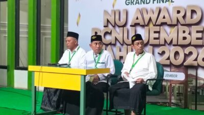MWC NU Balung Raih Juara 3 NU Award PCNU Jember Kategori Ekonomi