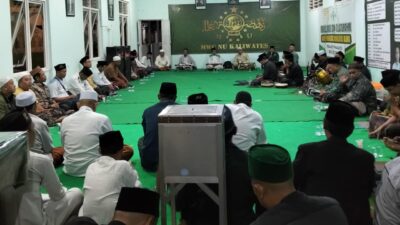 Lailatul Ijtima’ MWCNU Kaliwates : Doa untuk Almarhum Ketua PCNU Perkuat Konsolidasi Ranting