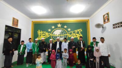 Santuni 10 Anak Yatim, Lailatul Ijtima MWC NU Sumberbaru Perkuat Kepedulian Sosial