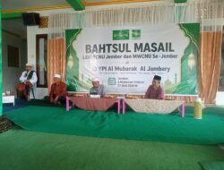 Bahas Kurban dari APBN, LBM PCNU Jember Gelar Bahtsul Masail di Ajung